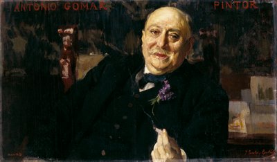 The Painter Antonio Gomar y Gomar by Joaquín Sorolla